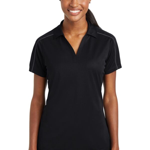Women's Micropique Sport Wick ® Piped Polo Thumbnail